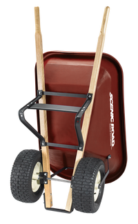 Scenic Road M-Series 6 Cu Ft Dual Turf Wheelbarrow - Underside