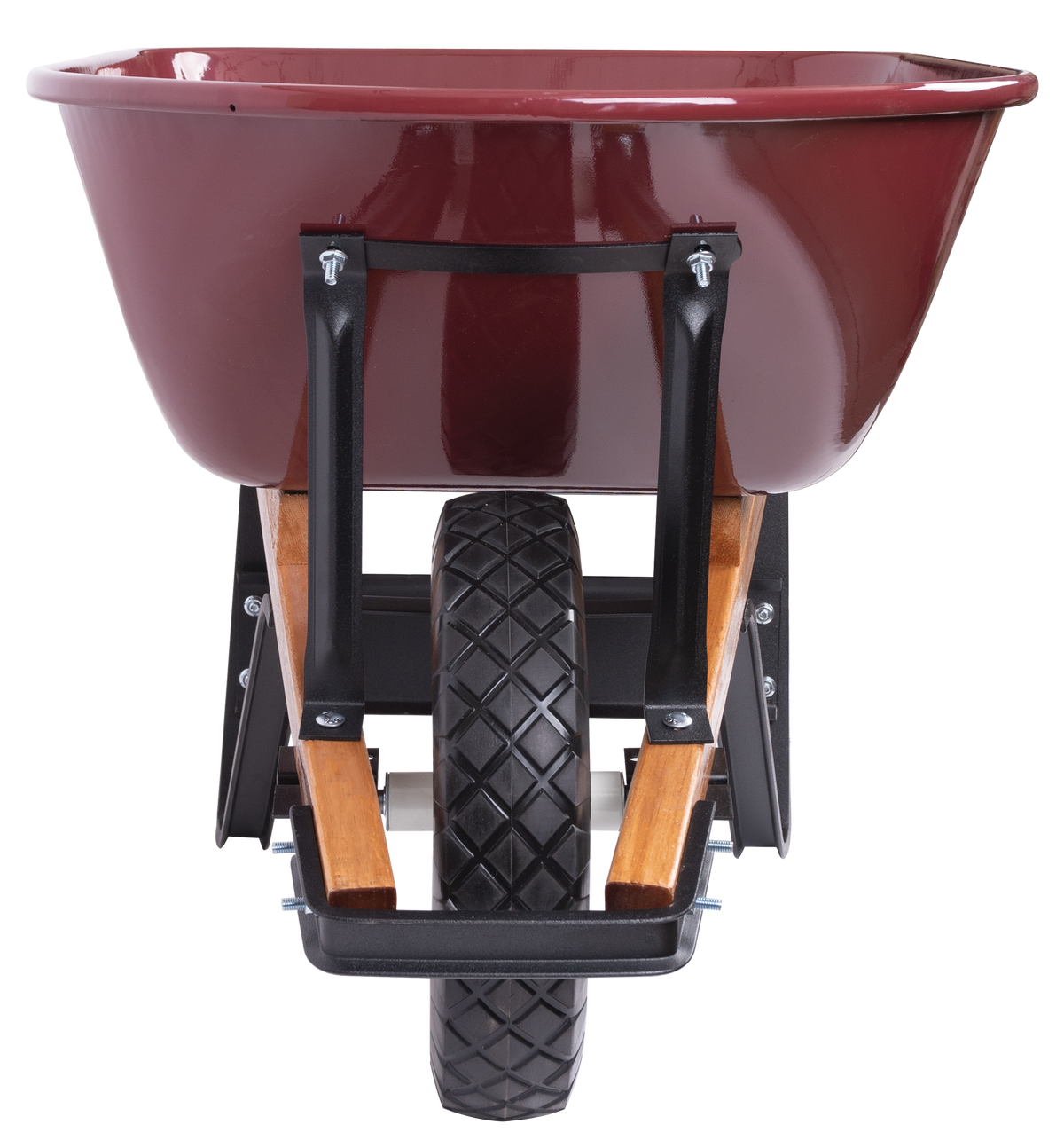 Scenic Road Steel SS-Series 6 Cu Ft Single Flat Free Wheelbarrow - Lifestyle