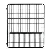 Scenic Road SRG62NYBL 62" Stall Gate Black No Yoke