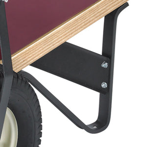 Fully powder-coated undercarriage for rust protection